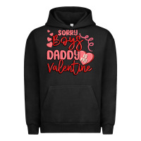 Pigment Black sorry boys daddy is my valentine Urban Hoodie - MaliasSmallBusiness