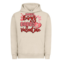 Pigment French Oak sorry boys daddy is my valentine Urban Hoodie - MaliasSmallBusiness