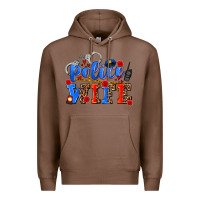Chestnut police wife Premium Hoodie - AdoDesignShop