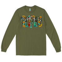 Army Green miner life Long Sleeve Tee - texasbilliewilder