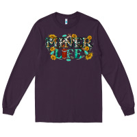 Plum miner life Long Sleeve Tee - texasbilliewilder