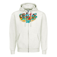 Oatmeal Heather cruise life Zipper Hoodie - texasbilliewilder