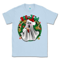 Dusty Blue ghost dead inside but it’s christmas boojee Classic Tee - Zillion Design Studio