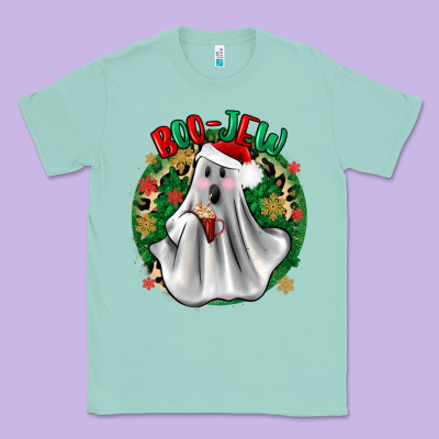 Classic Tee ghost dead inside but it’s christmas boojee