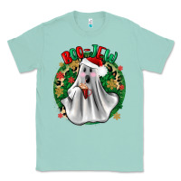 Seafoam ghost dead inside but it’s christmas boojee Classic Tee - Zillion Design Studio