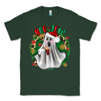 Sports Green ghost dead inside but it’s christmas boojee Classic Tee - Zillion Design Studio