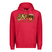 Cardinal Peace Love Dachshund Premium Hoodie - Jasminsmagicworld