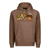 Chestnut Peace Love Dachshund Premium Hoodie - Jasminsmagicworld