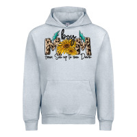 Heather Grey boy mom from son up to sun down Urban Hoodie - MaliasSmallBusiness