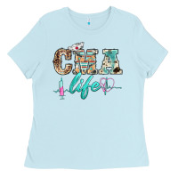 Baby Blue western nurse cma life Ladies Tee - BarkalooDesign