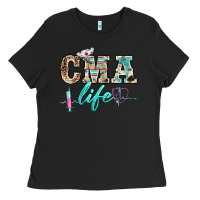 Black western nurse cma life Ladies Tee - BarkalooDesign