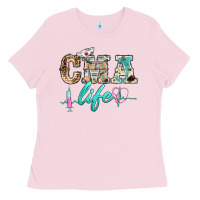 Bubblegum Pink western nurse cma life Ladies Tee - BarkalooDesign