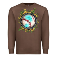 Chestnut baseball gemstone sunflower Premium Sweatshirt - JahusDesignShop