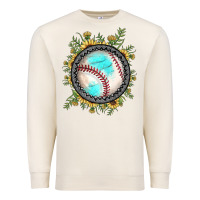 Sandshell baseball gemstone sunflower Premium Sweatshirt - JahusDesignShop