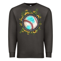 Smoke baseball gemstone sunflower Premium Sweatshirt - JahusDesignShop