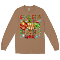 Toasted Coconut balls deep in christmas spirit Long Sleeve Tee - Zillion Design Studio