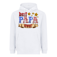 White best papa ever Heavyweight Hoodie - HRA Design Shop