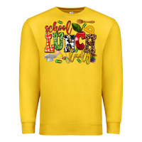 Lemon school lunch lady Premium Sweatshirt - AdoDesignShop