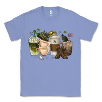 Colony Blue coffee cups army Classic Tee - texasbilliewilder