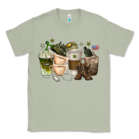 Matcha coffee cups army Classic Tee - texasbilliewilder