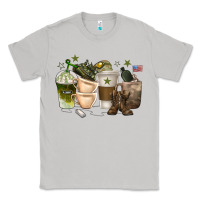 Moon Dust coffee cups army Classic Tee - texasbilliewilder