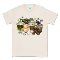Natural coffee cups army Classic Tee - texasbilliewilder
