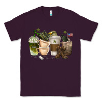 Plum coffee cups army Classic Tee - texasbilliewilder