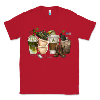 Red coffee cups army Classic Tee - texasbilliewilder