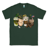 Sports Green coffee cups army Classic Tee - texasbilliewilder