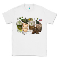 White coffee cups army Classic Tee - texasbilliewilder