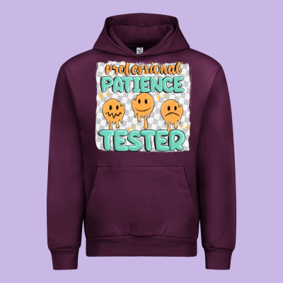 Professional Patience Urban Hoodie Designed By Maliassmallbusiness