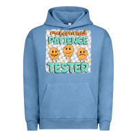 Pigment Pebble Blue professional patience Urban Hoodie - MaliasSmallBusiness