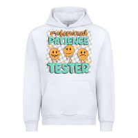 White professional patience Urban Hoodie - MaliasSmallBusiness