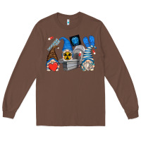 Chestnut mri gnomes Long Sleeve Tee - Zillion Design Studio