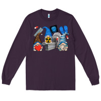 Plum mri gnomes Long Sleeve Tee - Zillion Design Studio