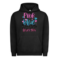 Pigment Black pink or blue big sister loves you Urban Hoodie - MaliasSmallBusiness