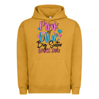 Pigment Peanut Butter pink or blue big sister loves you Urban Hoodie - MaliasSmallBusiness