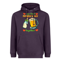 Plum our first father's day together Heavyweight Hoodie - HRA Design Shop
