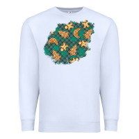 White christmas gingerbread cookies patch Premium Sweatshirt - BundleAndBundleShop