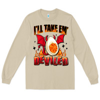 Mushroom i will take em deviled Long Sleeve Tee - AdoDesignShop