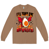 Toasted Coconut i will take em deviled Long Sleeve Tee - AdoDesignShop