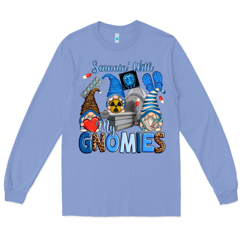 Scannin' With My Gnomies Long Sleeve Tee by Zillion Design Studio | Teevron
