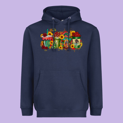 Our Lady Drink Heavyweight Hoodie Designed By Racoondesign