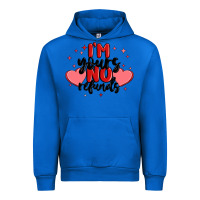 Cobalt i'm yours no refunds Urban Hoodie - MaliasSmallBusiness
