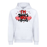 White i'm yours no refunds Urban Hoodie - MaliasSmallBusiness