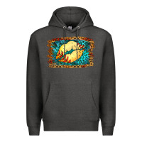 Charcoal Heather Softball Lips Premium Hoodie - Jasminsmagicworld