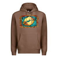 Chestnut Softball Lips Premium Hoodie - Jasminsmagicworld