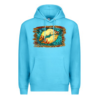Ocean Blue Softball Lips Premium Hoodie - Jasminsmagicworld