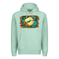 Seafoam Softball Lips Premium Hoodie - Jasminsmagicworld