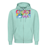 Seafoam cruise life Zipper Hoodie - texasbilliewilder